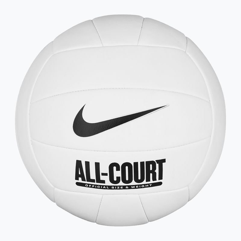 Tinklinio kamuolys Nike All Court Volleyball white/white/white/black dydis 5 4