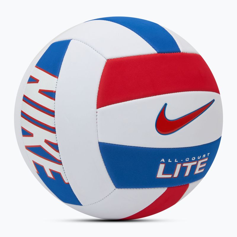 Tinklinio kamuolys Nike All Court Lite Volleyball white/university red/game royal/university red dydis 5 2
