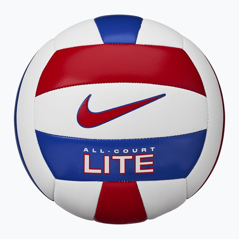 Tinklinio kamuolys Nike All Court Lite Volleyball white/university red/game royal/university red dydis 5 4
