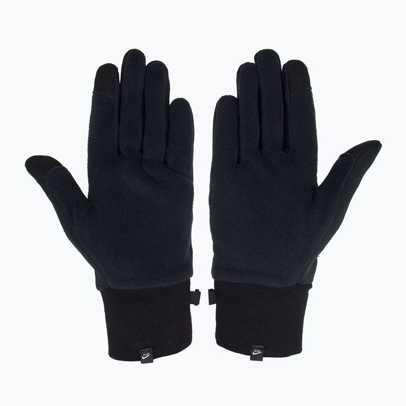 Vyriškos bėgimo pirštinės Nike Tech Fleece 2.0 black/black/black 3