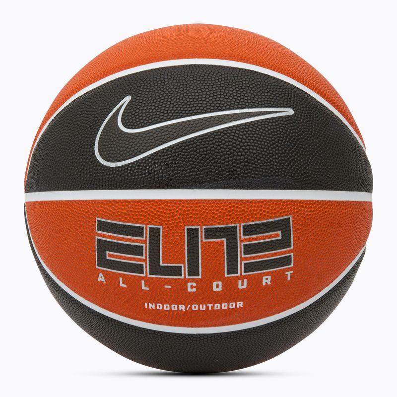 Krepšinio kamuolys Nike Elite All Court 8P 2.0 Deflated amber/white/metallic silver/black dydis 7