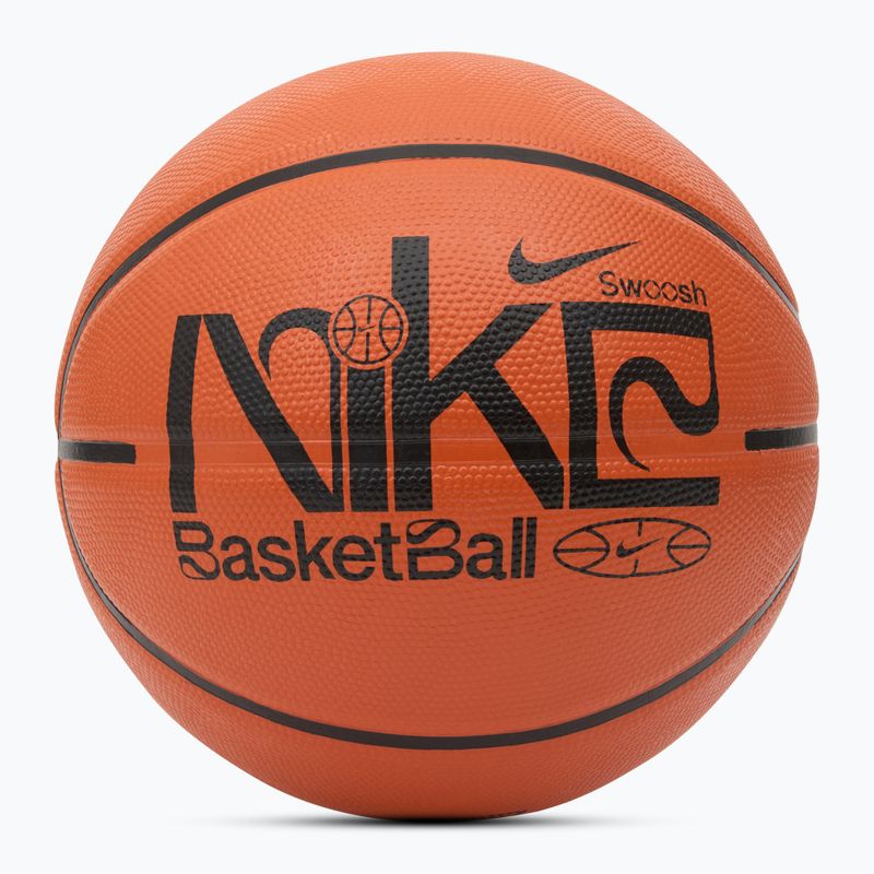 Krepšinio kamuolys Nike Everyday Playground 8P Graphic Deflated amber/black/black/white dydis 8