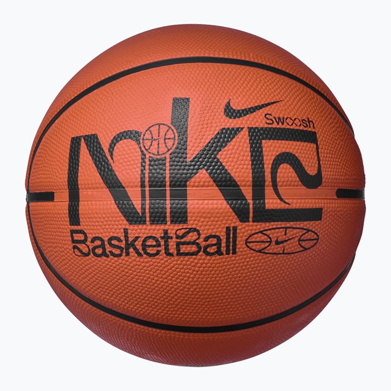 Krepšinio kamuolys Nike Everyday Playground 8P Graphic Deflated amber/black/black/white dydis 8 4