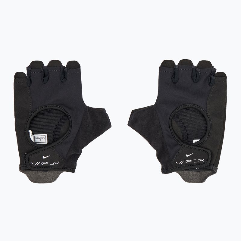 Moteriškos treniruočių pirštinės Nike Vapor Elite FG black/black/white