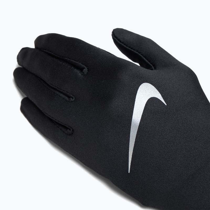 Bėgimo pirštinės Nike Pacer Liner RG black/silver 4