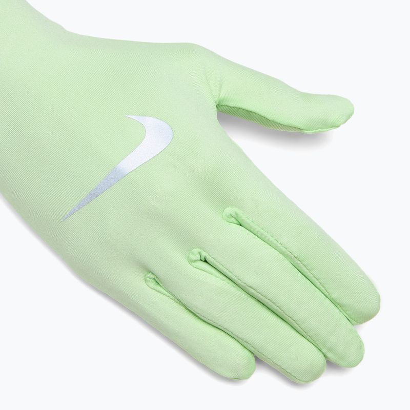 Bėgimo pirštinės Nike Pacer Liner RG vapor green/silver 4