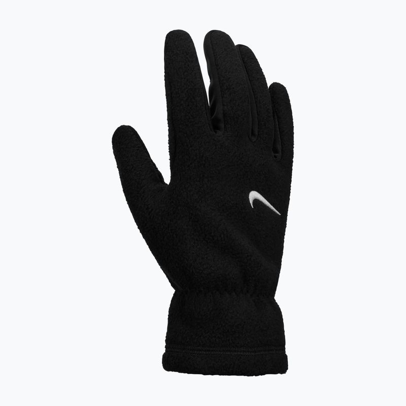 Moteriškos bėgimo pirštinės Nike One Therma-Fit Fleece black/white 6