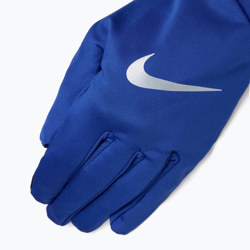 Vyriškos bėgimo pirštinės Nike Pacer Lightweight RG game royal/game royal/silver 4