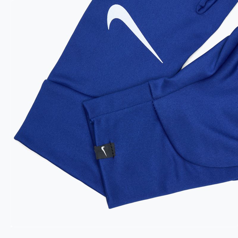 Vyriškos bėgimo pirštinės Nike Pacer Lightweight RG game royal/game royal/silver 5