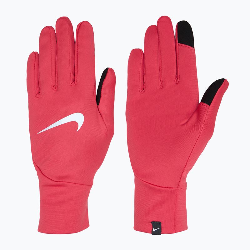 Moteriškos bėgimo pirštinės Nike Pacer Lightweight RG aster pink/aster pink/silver
