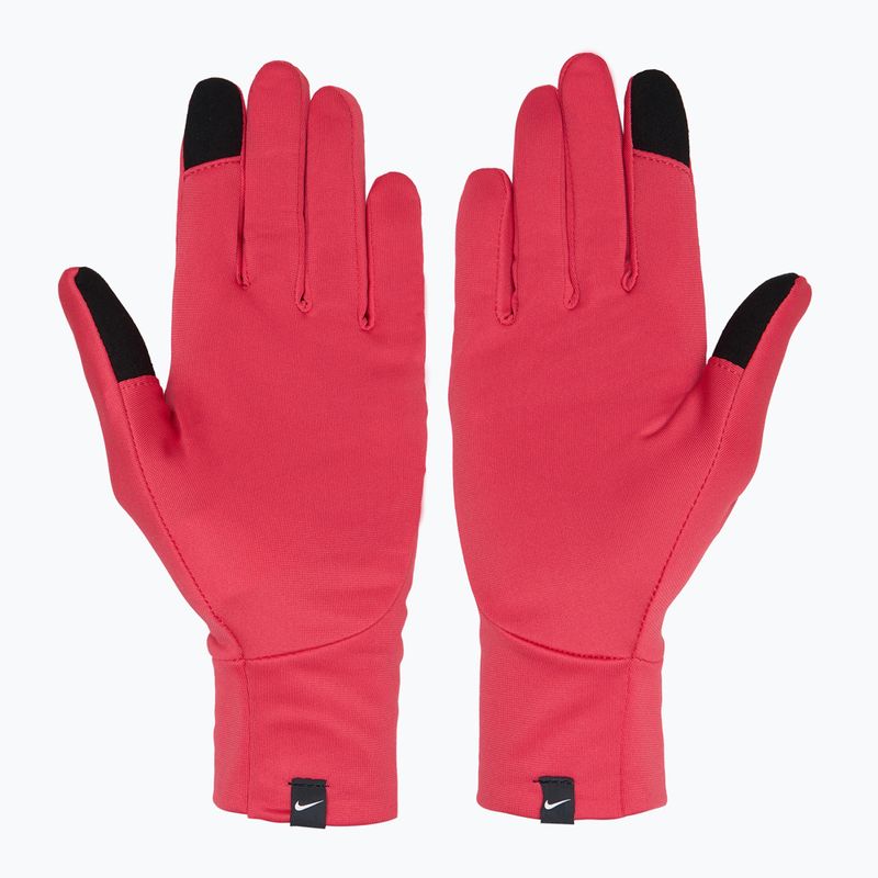 Moteriškos bėgimo pirštinės Nike Pacer Lightweight RG aster pink/aster pink/silver 3