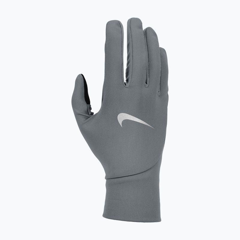 Vyriškos bėgimo pirštinės Nike Pacer Lightweight RG smoke grey/smoke grey/silver 6