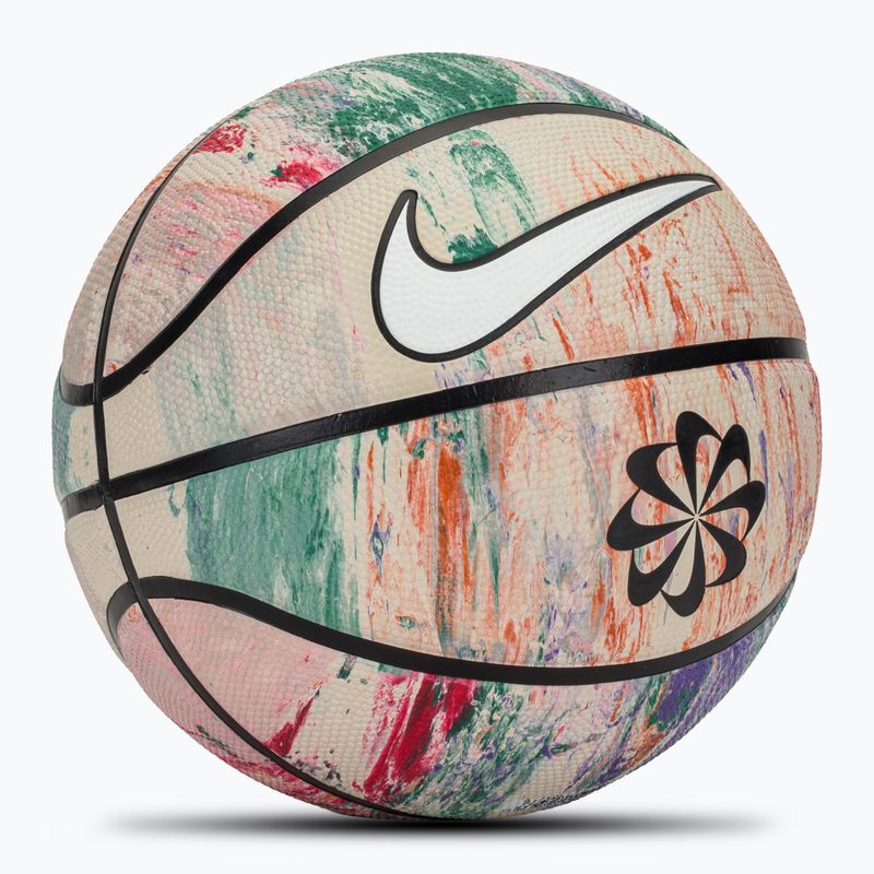 Krepšinio kamuolys Nike Everyday Playground 8P Next Nature išleistas multi/white/black/white dydis 5 2