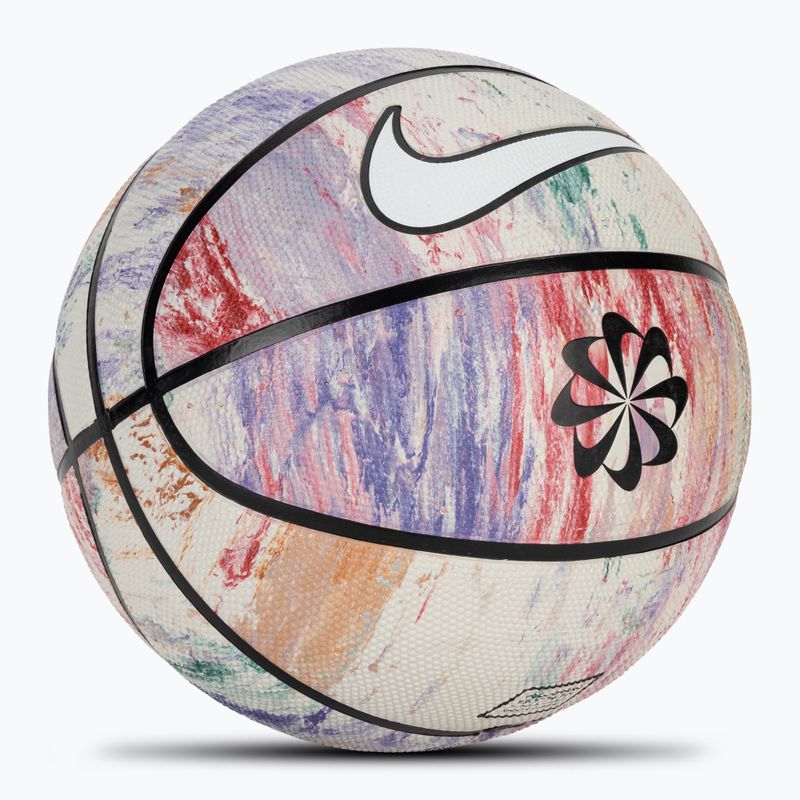 Krepšinio kamuolys Nike Everyday Playground 8P Next Nature Deflated multi/white/black/white dydis 7 2