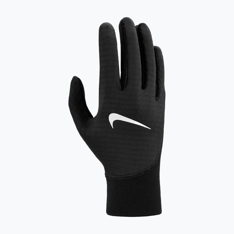 Moteriškos bėgimo pirštinės Nike Therma-Fit Pacer Sphere Midweight RG black/black/silver 2