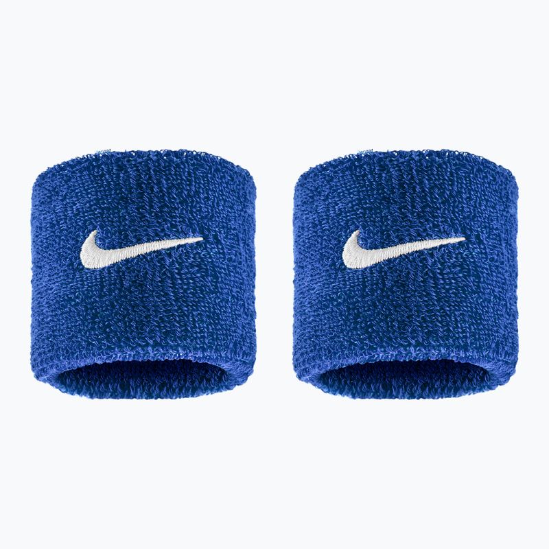 Riešo juostos Nike Swoosh Classic Wristbands 2 vnt. game royal/white