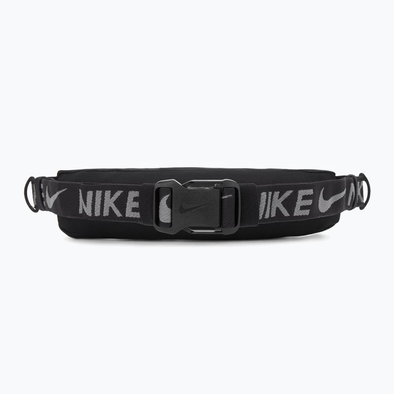 Bėgimo diržas Nike Slim 4.0 black/black/silver 3
