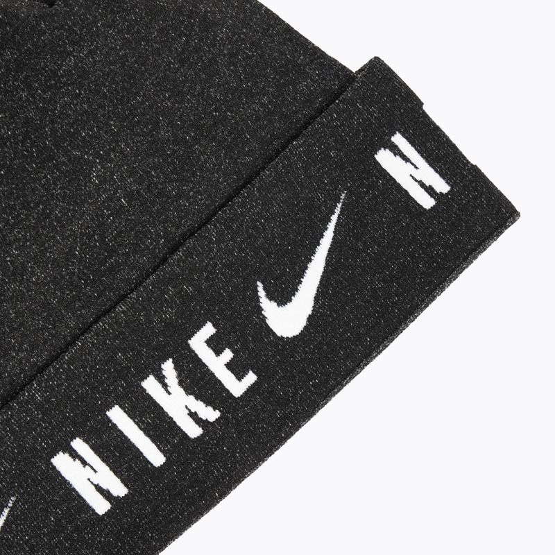Kepurė Nike Dri-Fit Trail Knit Cuffed Beanie black/summit white 3