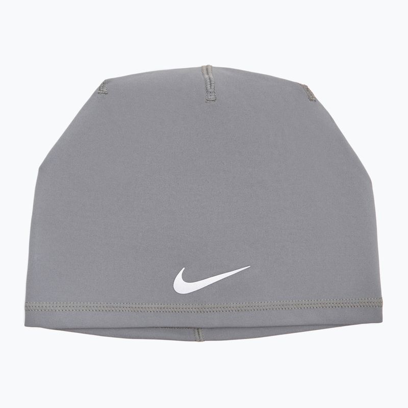 Kepurė Nike Dri-Fit Peak Uncuffed Beanie smoke grey/silver