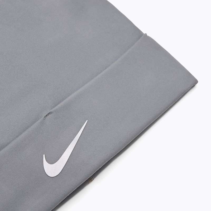 Kepurė Nike Dri-Fit Peak Uncuffed Beanie smoke grey/silver 3