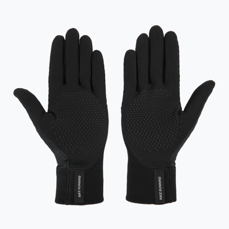 Vyriškos bėgimo pirštinės Nike Therma-Fit Pacer Sphere Midweight RG black/black/silver 3