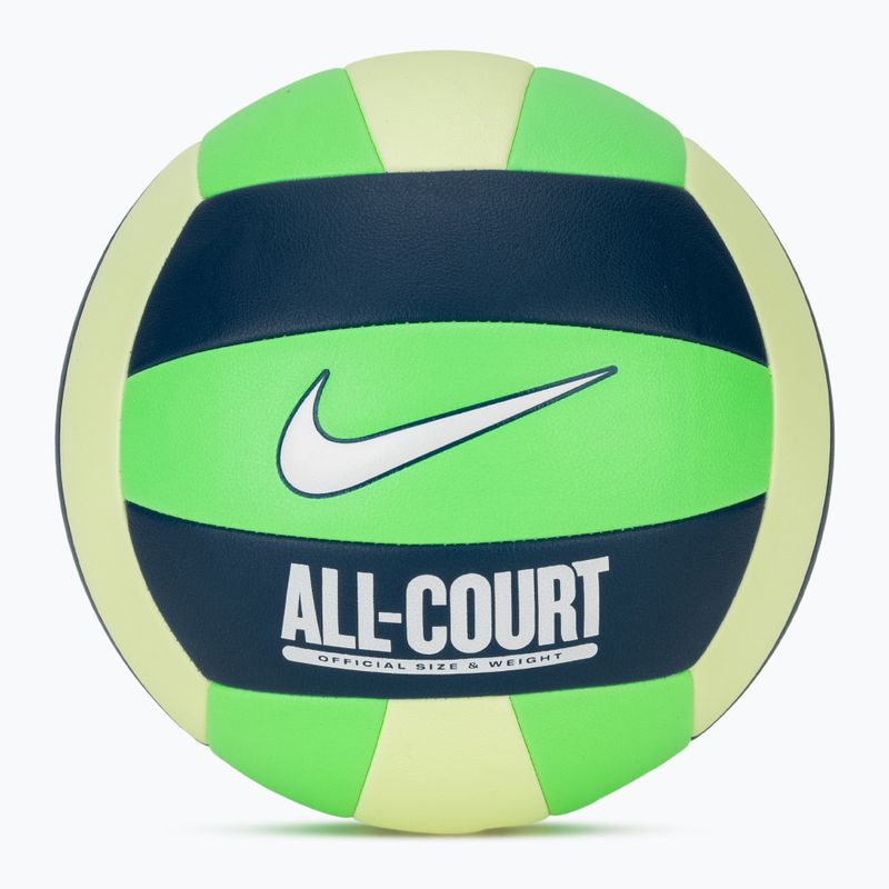 Tinklinio kamuolys Nike All Court Volleyball green strike/blue force/white dydis 5