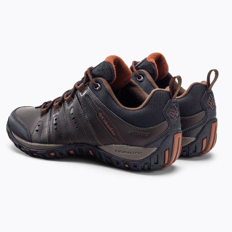 Columbia Woodburn II Waterproof vyriški trekingo batai rudi 1553001 3