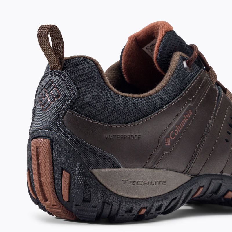 Columbia Woodburn II Waterproof vyriški trekingo batai rudi 1553001 10