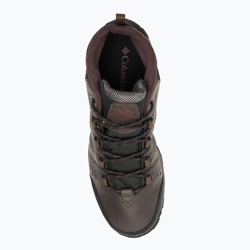 Columbia Woodburn II Chukka WP Omni-Heat vyriški trekingo batai cordovan/garnet red 6