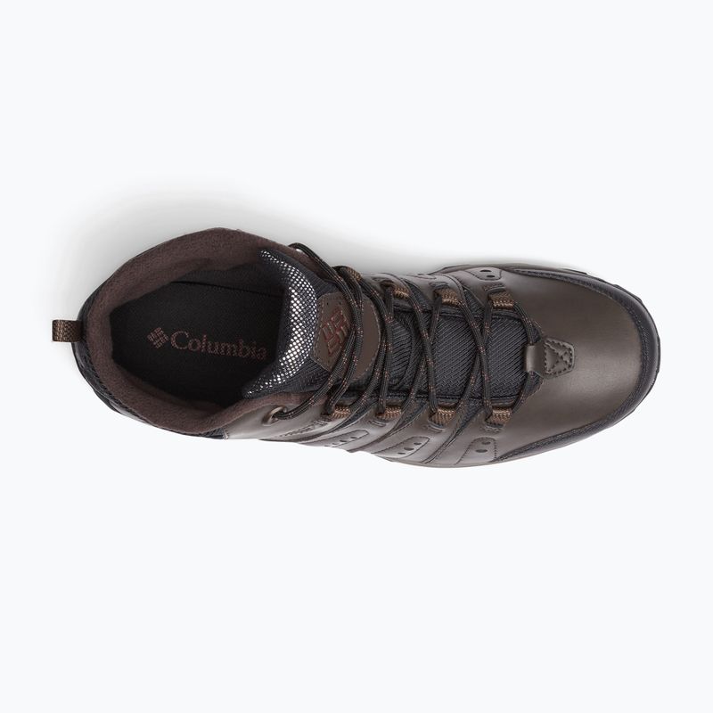 Columbia Woodburn II Chukka WP Omni-Heat vyriški trekingo batai cordovan/garnet red 16