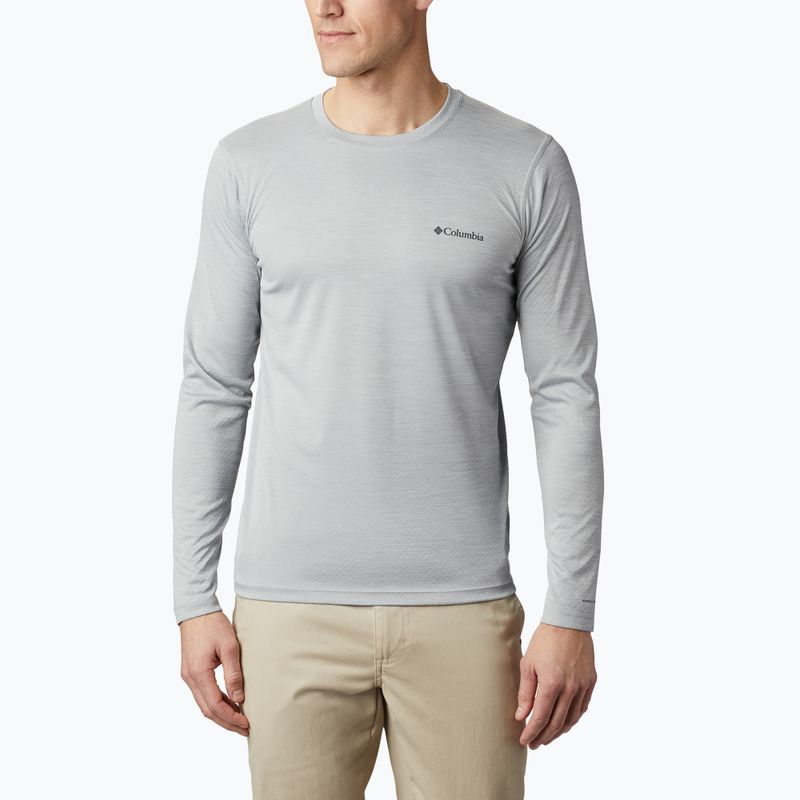 Žygių marškinėliai ilgomis rankovėmis Columbia Zero Rules columbia grey heather