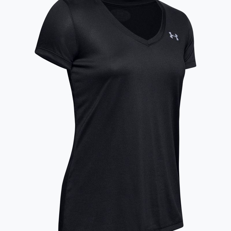Under Armour Tech SSV moteriški treniruočių marškinėliai - Juodos ir sidabrinės spalvos 1255839 4