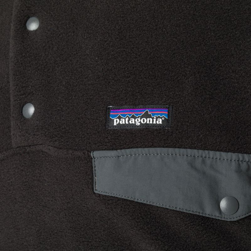 Vyriškas šiltas džemperis Patagonia Synch Snap-T P/O black w/forge grey 5