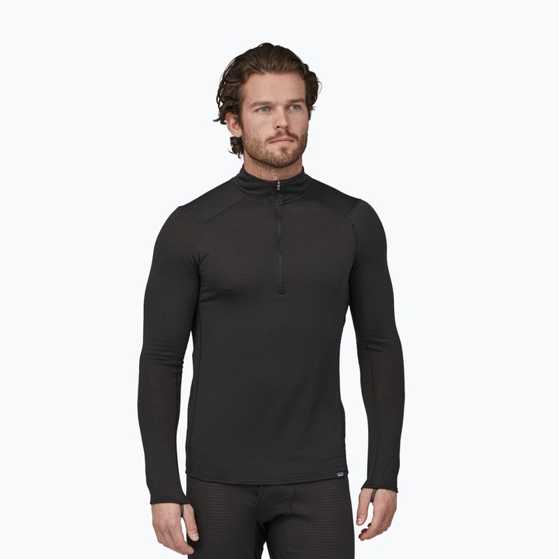 Vyriškas džemperis Patagonia Cap Termal Weight Zip Neck black