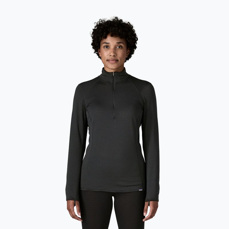 Moteriškas džemperis Patagonia Cap Termal Weight Zip Neck black