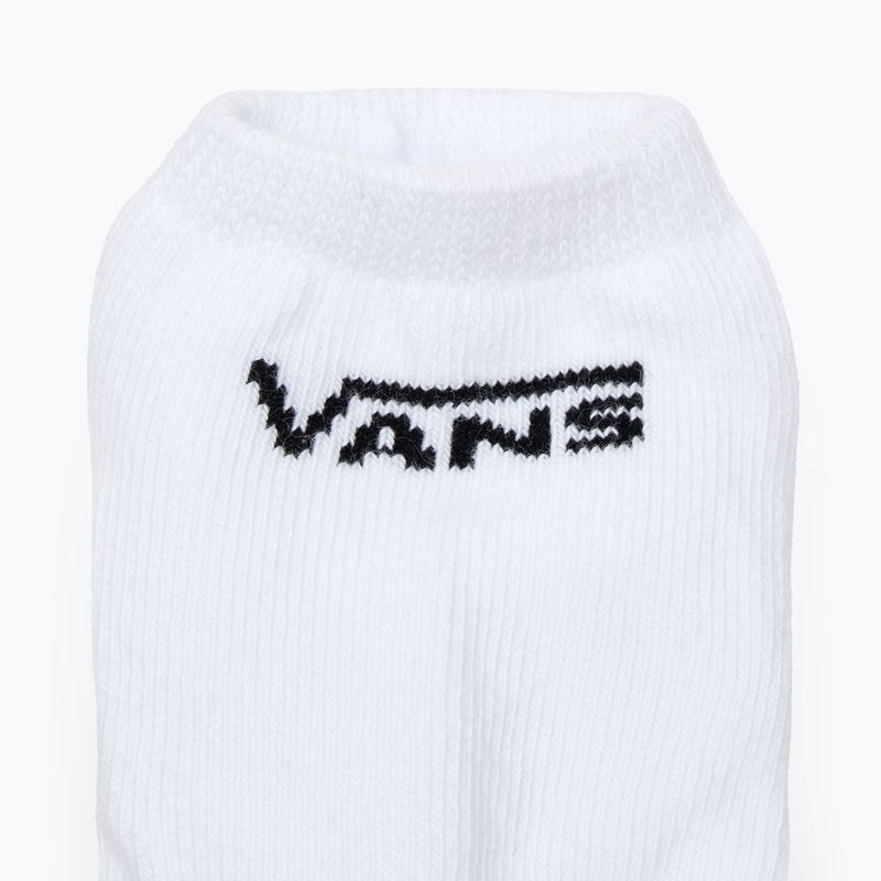 Vans Classic Kick Toddler vaikiškos kojinės 3 poros baltos 3