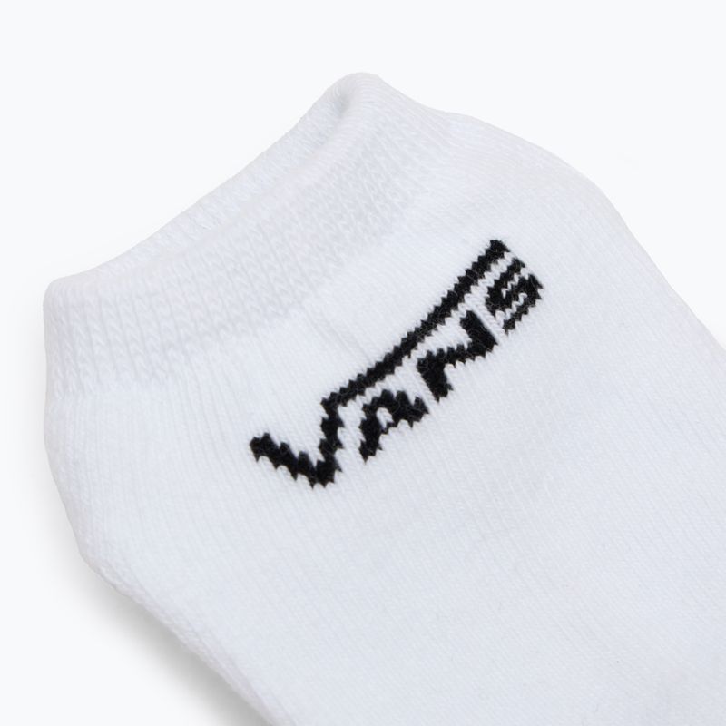 Vans Classic Kick Toddler vaikiškos kojinės 3 poros baltos 4