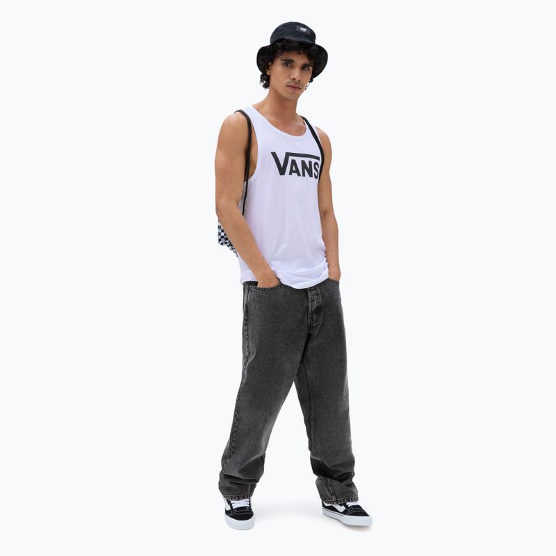 Vyriškas tank topas Vans Mn Vans Classic Tank white/black 3