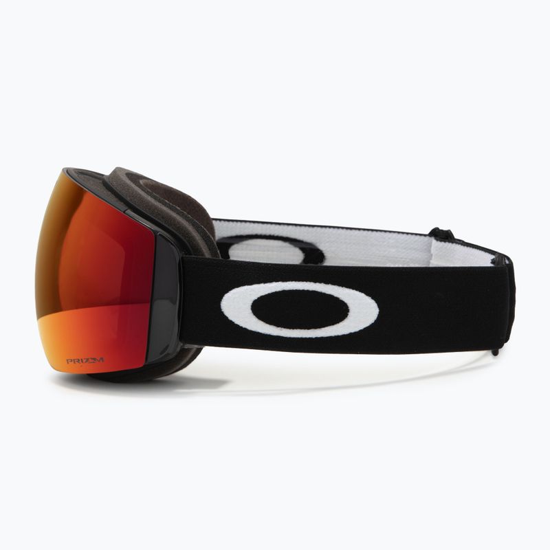 Oakley Flight Deck matiniai juodi/prizm snow torch iridium slidinėjimo akiniai OO7064-39 4