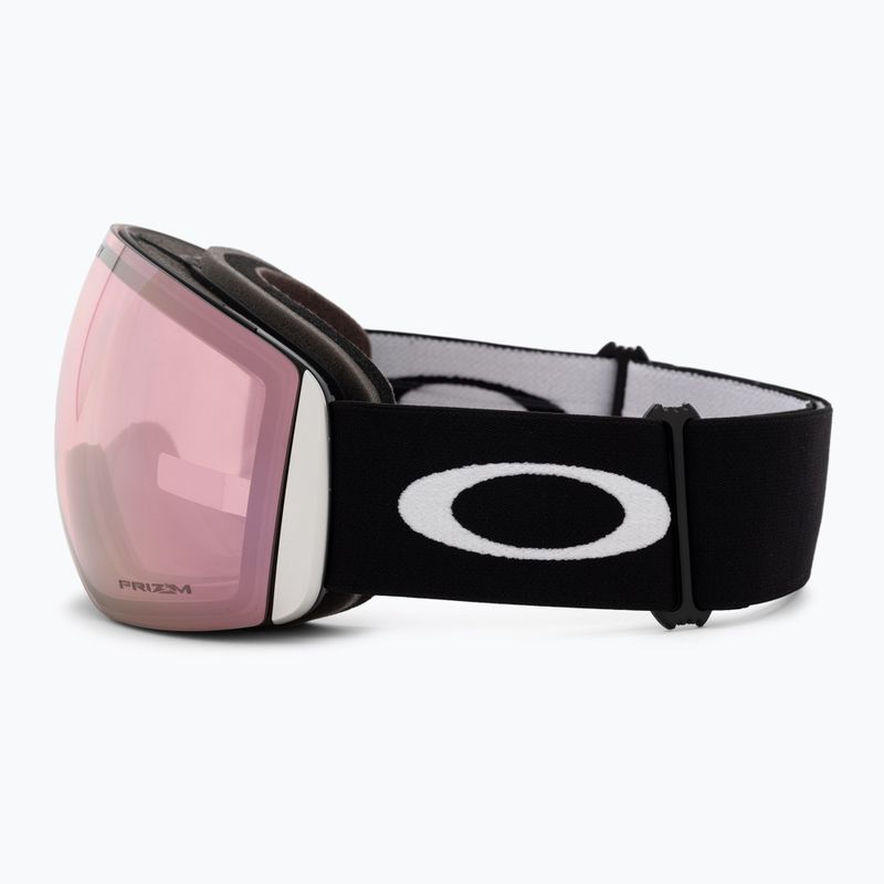 Oakley Flight Deck matiniai juodi/prizm snow hi pink iridium slidinėjimo akiniai OO7050-34 4