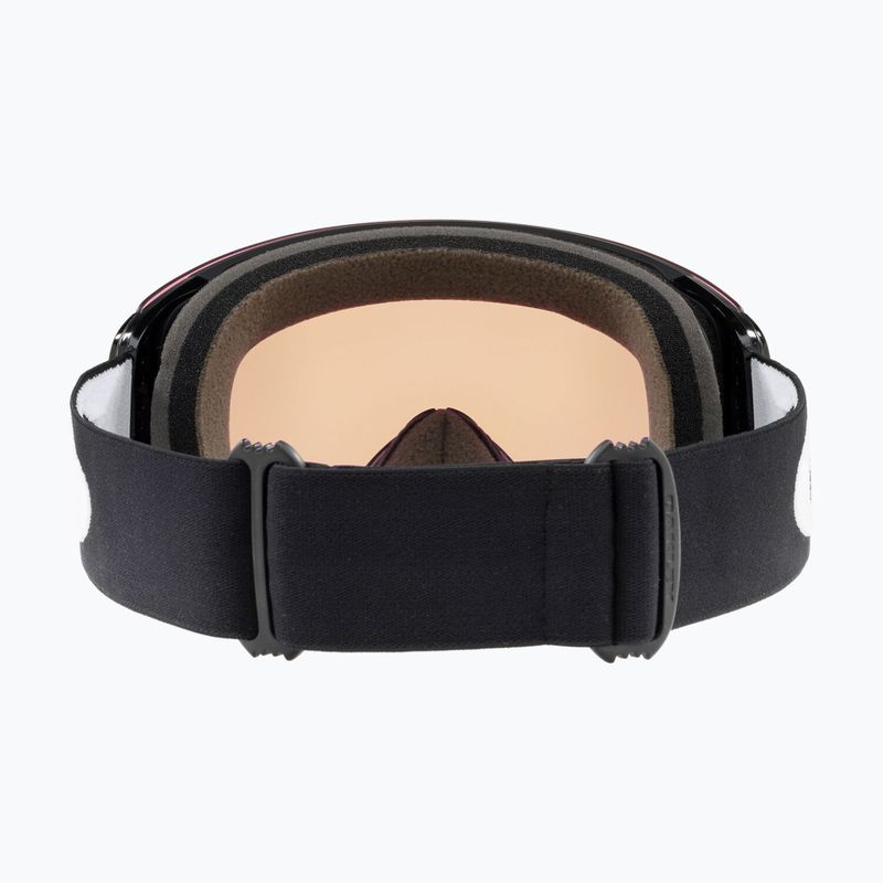 "Oakley Flight Deck" matiniai juodi/prizm snow hi pink slidinėjimo akiniai 6