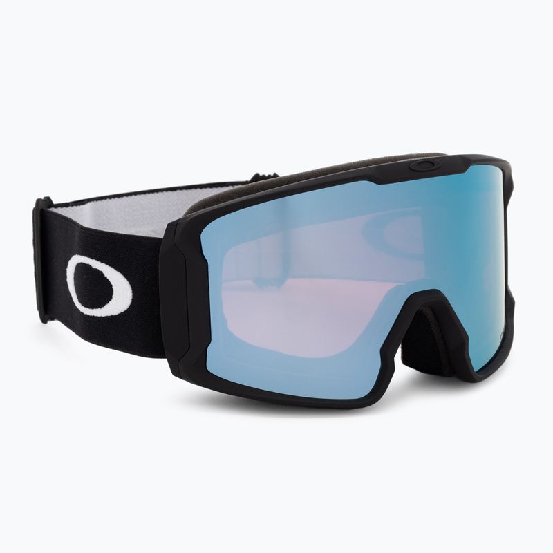 Oakley Line Miner matiniai juodi/prizm snow sapphire iridium slidinėjimo akiniai OO7070-04