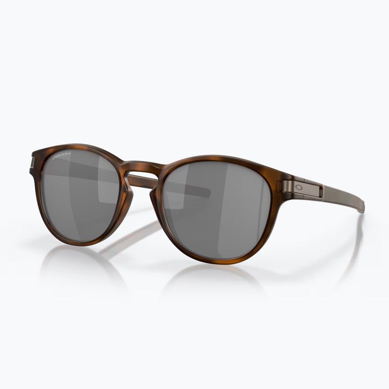 Saulės akiniai Oakley Latch matte brown tortoise