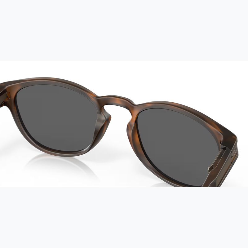 Saulės akiniai Oakley Latch matte brown tortoise 7