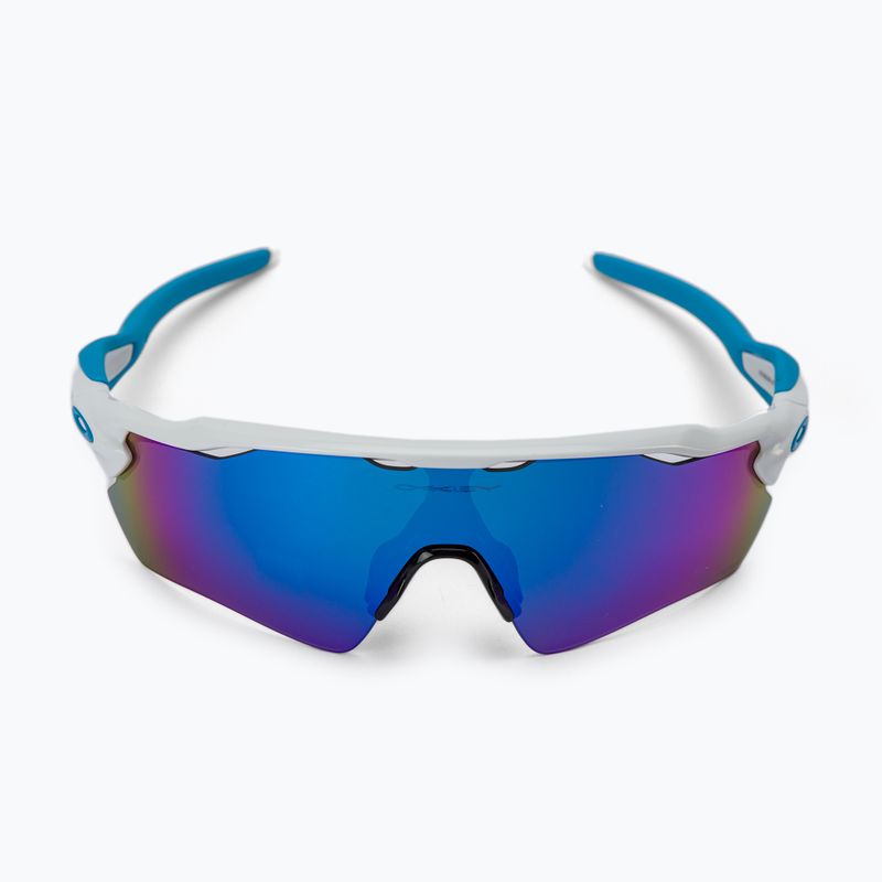 Oakley Radar EV Path poliruoti balti/prizm safyro dviratininkų akiniai 0OO9208 5
