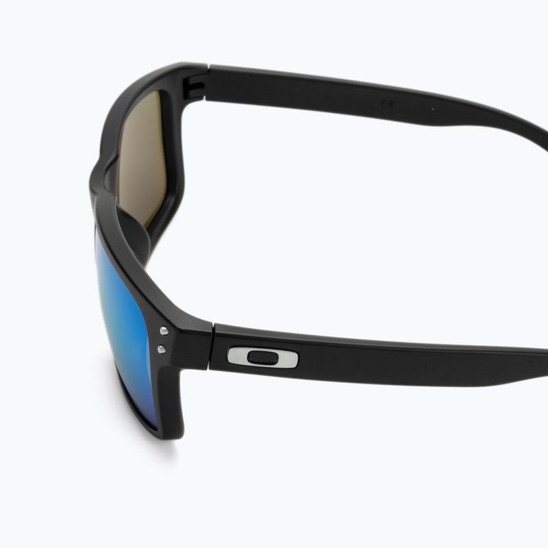 "Oakley Holbrook" matinės juodos/prizm safyro spalvos poliarizuoti akiniai nuo saulės 4