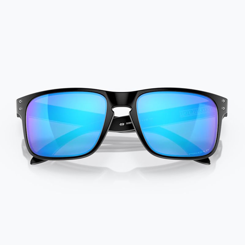 "Oakley Holbrook" matinės juodos/prizm safyro spalvos poliarizuoti akiniai nuo saulės 10