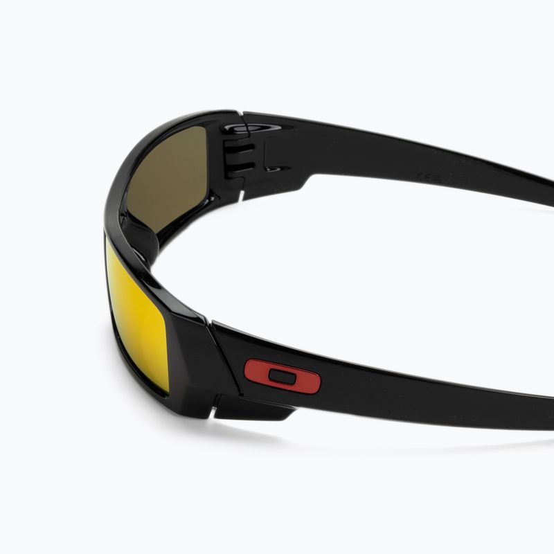 "Oakley Gascan" akiniai nuo saulės poliruoti juodi/prizm ruby 4