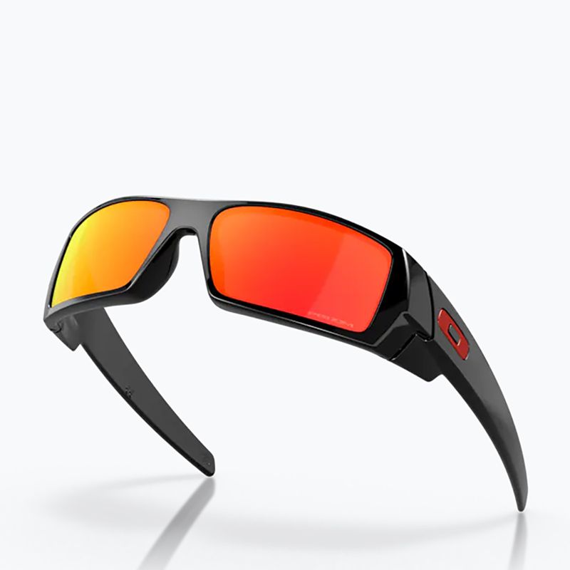 "Oakley Gascan" akiniai nuo saulės poliruoti juodi/prizm ruby 9
