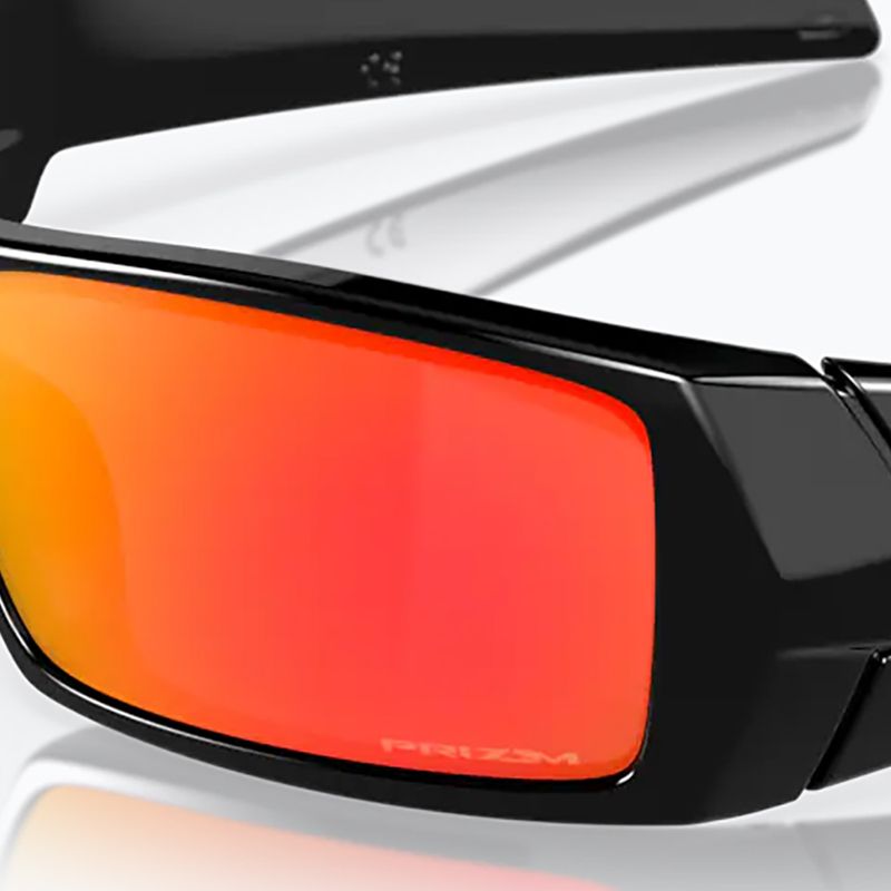 "Oakley Gascan" akiniai nuo saulės poliruoti juodi/prizm ruby 11
